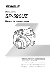 Olympus SP-590 UZ SP-590UZ Manual de instrucciones (Español)