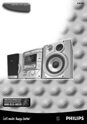 Philips FWR8 User manual