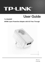 TP-Link TL-PA4020PKIT TL-PA4020P V1 User Guide