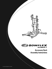 Bowflex Ultimate 2 Accessory Pack Assembly Manual