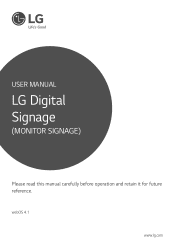 LG 98UM3DG-H User Guide