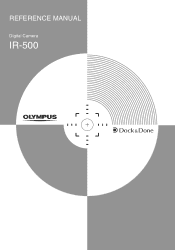Olympus IR 500 IR-500 Reference Manual (English)