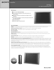 Sony LF-X11 Brochure