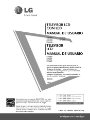 LG 42SL80 Owner's Manual (Español)