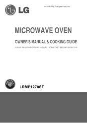 LG LRMP1270ST Owner's Manual