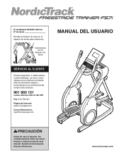 NordicTrack Freestride Trainer Fs7i Elliptical Spanish Manual