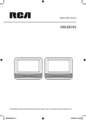 RCA DRC69705 DRC69705 Product Manual-Spanish