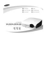 Samsung SP-L250W User Manual (user Manual) (ver.1.0) (English)
