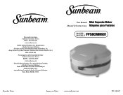Sunbeam FPSBCMM901 User Manual