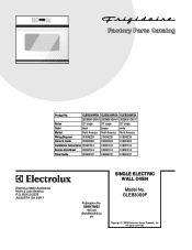 Frigidaire GLEB30S9FS Parts Catalog