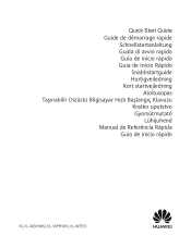 Huawei MateBook 14 AMD Quick Start Guide