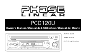 Jensen PCD120U Owners Manual