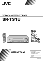 JVC SR-TS1U SR-TS1U VCR Instruction Manual (1812KB)