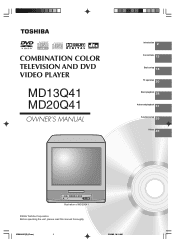 Toshiba MD20Q41 User Manual