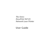 Xerox N2125 User Guide