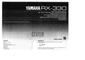 Yamaha RX-330 Owner's Manual