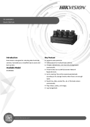 Hikvision DS-MDS001/2T Data Sheet