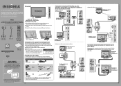 Insignia NS-24E730A12 Quick Setup Guide (French)