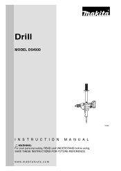 Makita DS4000 Owners Manual