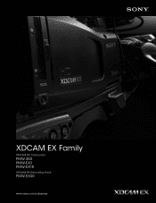 Sony PMWEX30 Family Brochure (XDCAM EX Family)