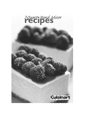 Cuisinart SM-70 Recipes