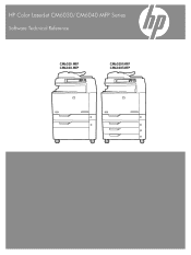 HP CM6030 HP Color LaserJet CM6030/CM6040 MFP Series - Software Technical Reference (external)