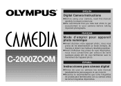 Olympus C-2000 C-2000 Zoom Instruction manual (5.5 MB)