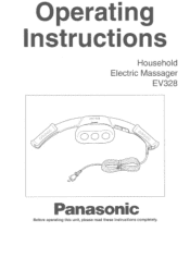 Panasonic EV328W EV328W Owner's Manual (English)