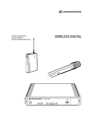Sennheiser Wireless Digital Instructions for Use