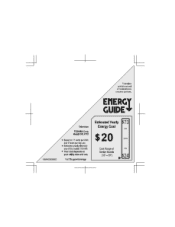 Toshiba 55SL417U Energy Guide