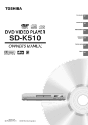 Toshiba SD-K510U Owners Manual