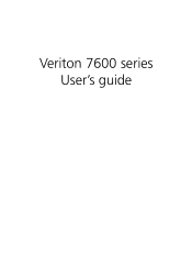 Acer Veriton 7600G Veriton 7600G