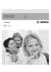 Bosch NEM7462UC Installation Instructions