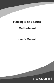 Foxconn FlamingBlade English Manual.