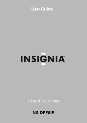 Insignia NS-DPF8IP User Manual (English)