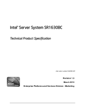 Intel SC5650BCDP Technical Product Specification