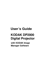 Kodak DP2000 User's Guide