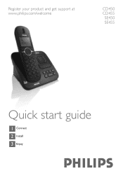 Philips CD4502B Quick start guide