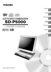Toshiba SD-P5000SN User Manual