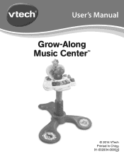 Vtech Grow-Along Music Center User Manual