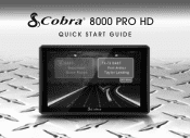 Cobra 8000 PRO HD Quick Start Guide