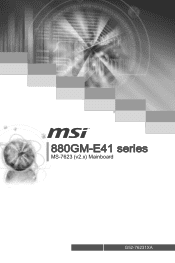 MSI 880GM User Guide
