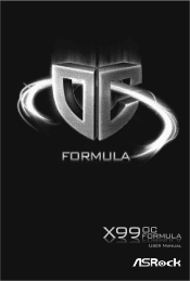 ASRock X99 OC Formula User Manual
