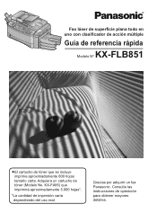 Panasonic KX-FLB851 Network Laser Fax-spanish