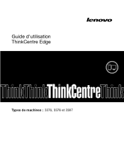 Lenovo ThinkCentre Edge 92 (French) User Guide