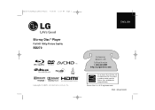 LG BD270 Owner's Manual (English)
