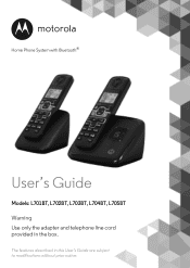 Motorola L701BT User Guide