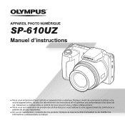 Olympus SP-610UZ SP-610UZ Manuel d'instructions (Fran栩s)