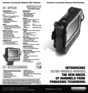 Panasonic CF-U1AQBXZAM Brochure