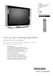 Philips 42PF9830A Leaflet